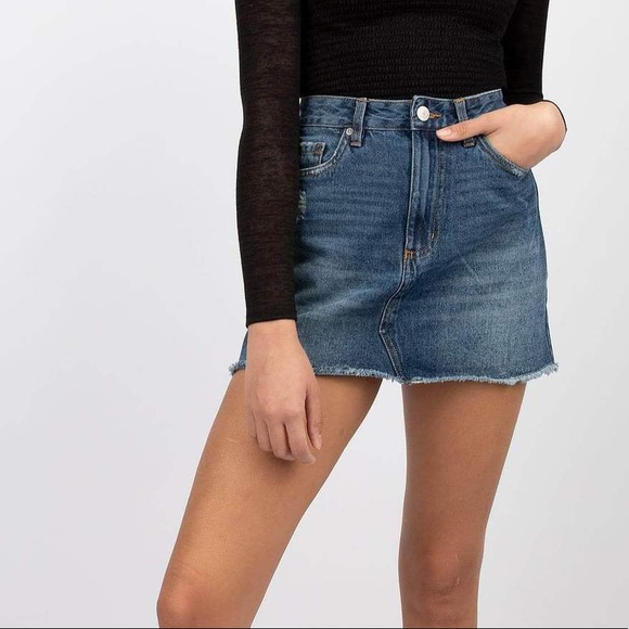 🌻2/$25 • BLUENOTES • Jean Skirt - Picture 2 of 4